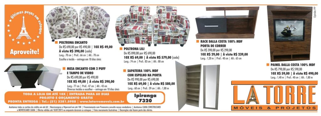 Anúncio Jornal Zero Hora